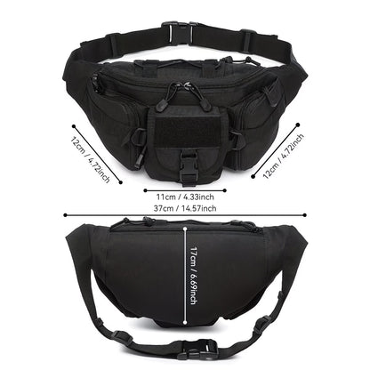 Sac tactique de taille BlackAirsoft Banana 600D