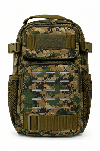 Sac à dos EDC tactique 10L avec une bretelle et système MOLLE