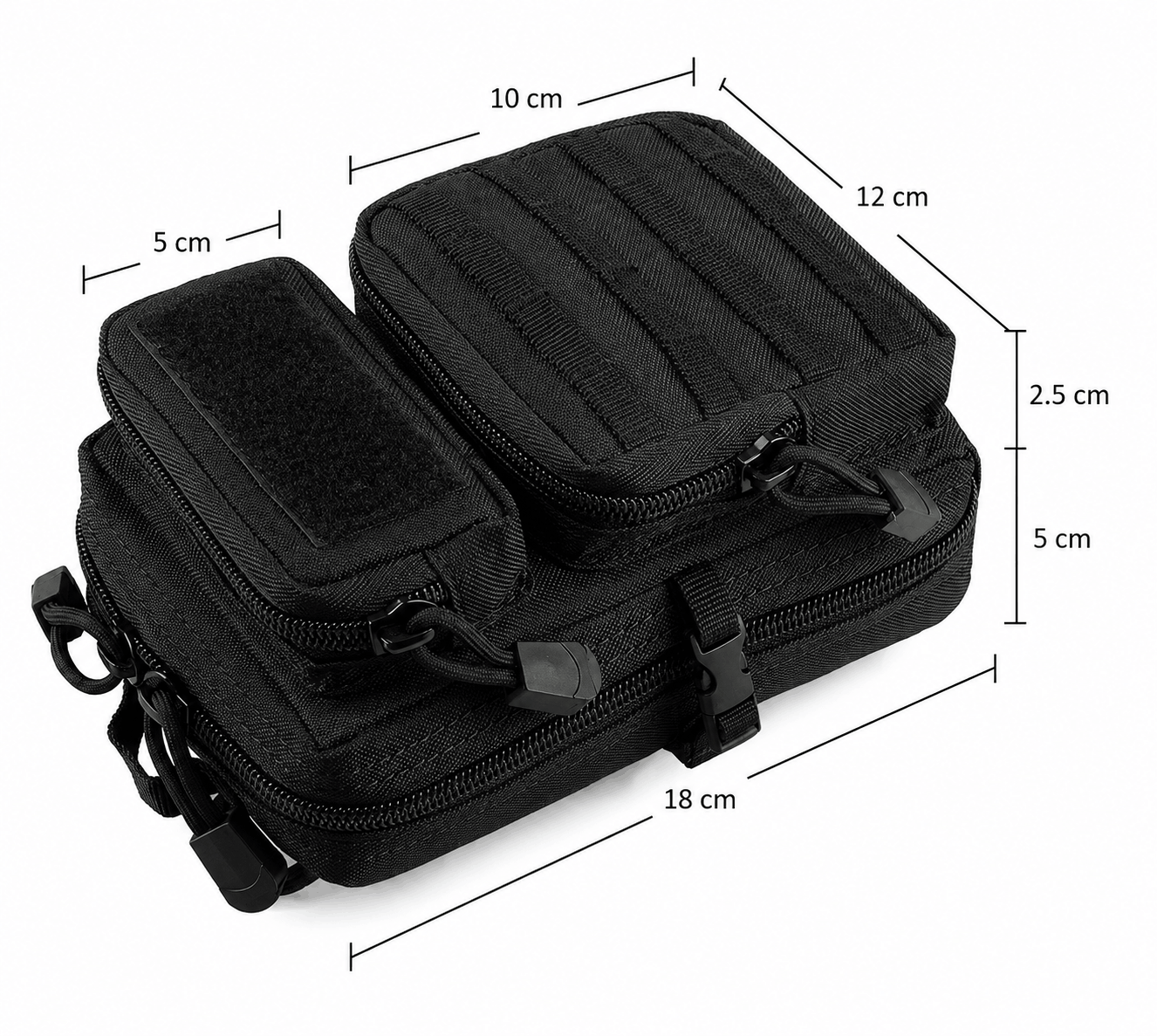 Sac modulaire tactique BlackAirsoft Mini Utility Pouch MOLLE