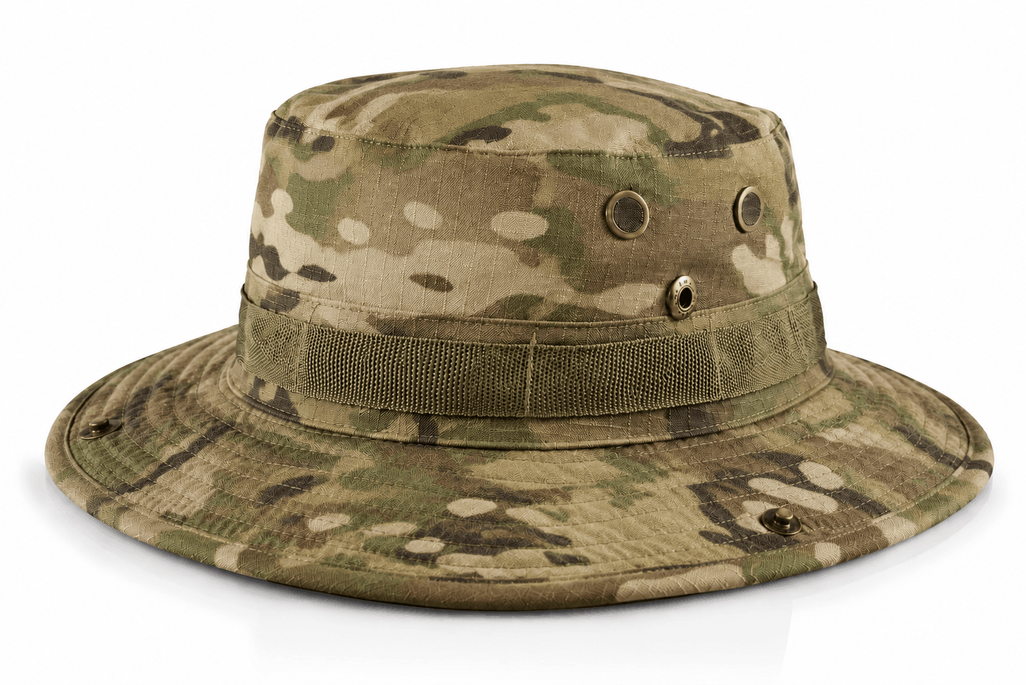 Chapeau tactique Black Airsoft BOONIE – avec cordon et aérations
