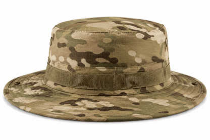 Chapeau tactique Black Airsoft BOONIE – avec cordon et aérations