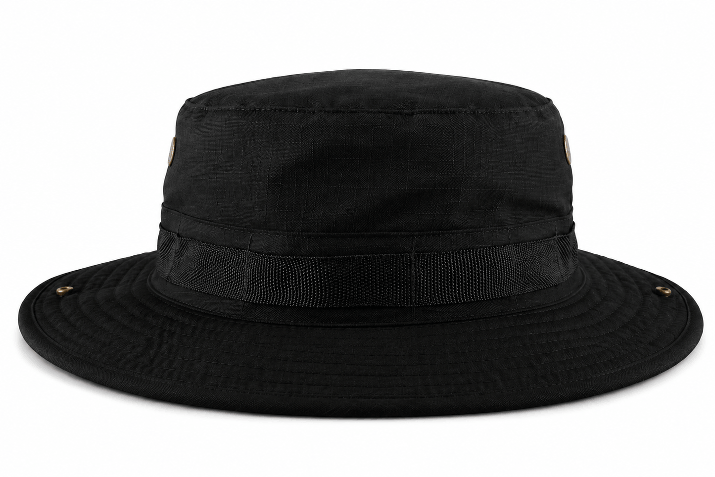 Chapeau tactique Black Airsoft BOONIE – avec cordon et aérations