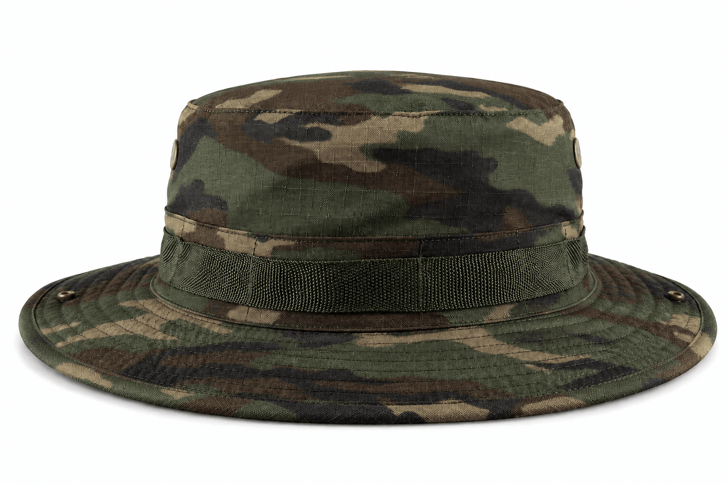 Chapeau tactique Black Airsoft BOONIE – avec cordon et aérations