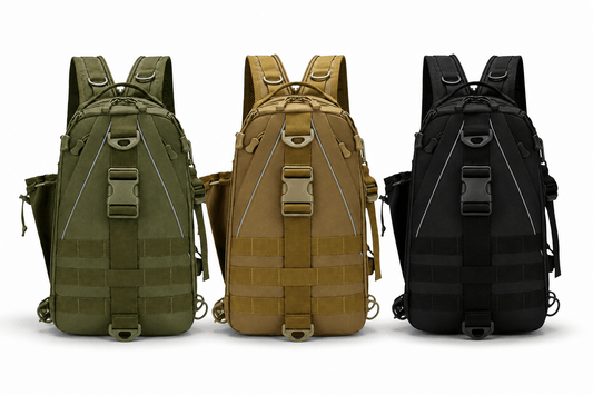 Sac à dos sling tactique 15L avec système MOLLE