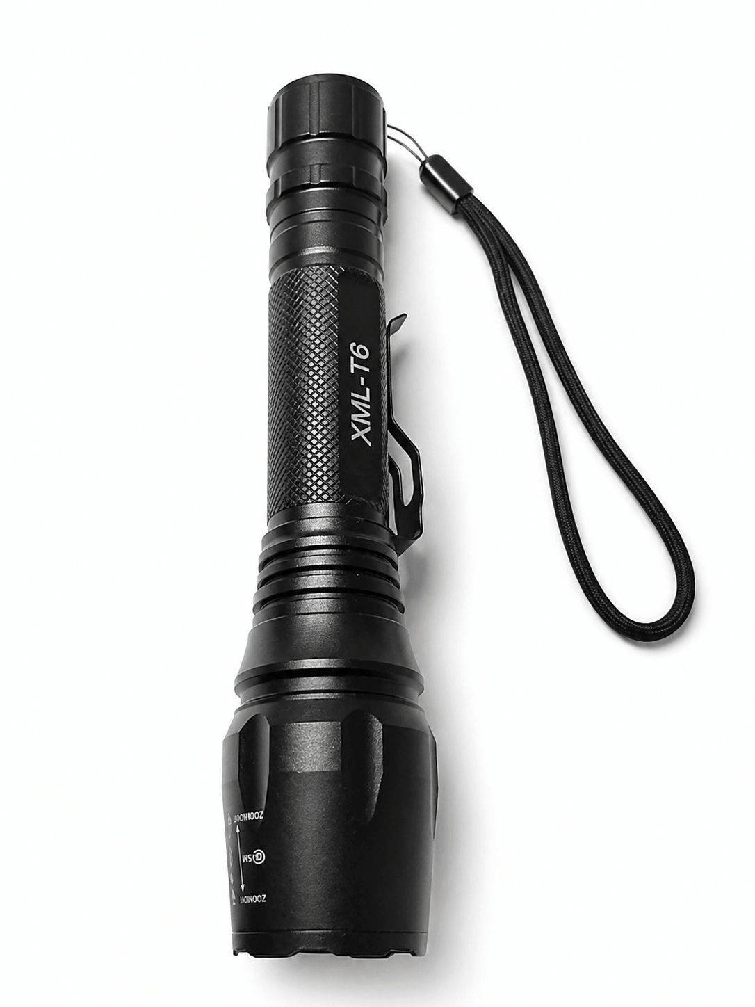 Lampe LED tactique Black Airsoft kit avec piles et chargeur