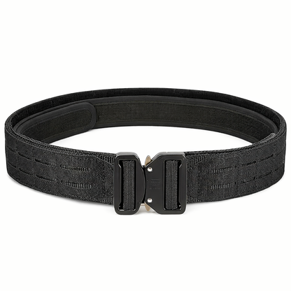 Ceinture tactique MOLLE avec ceinture intérieure et boucle métallique - 130 cm