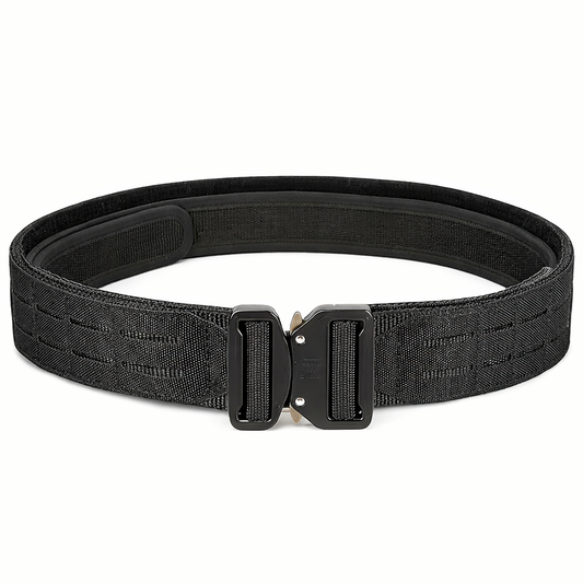 Ceinture tactique MOLLE avec ceinture intérieure et boucle métallique - 130 cm