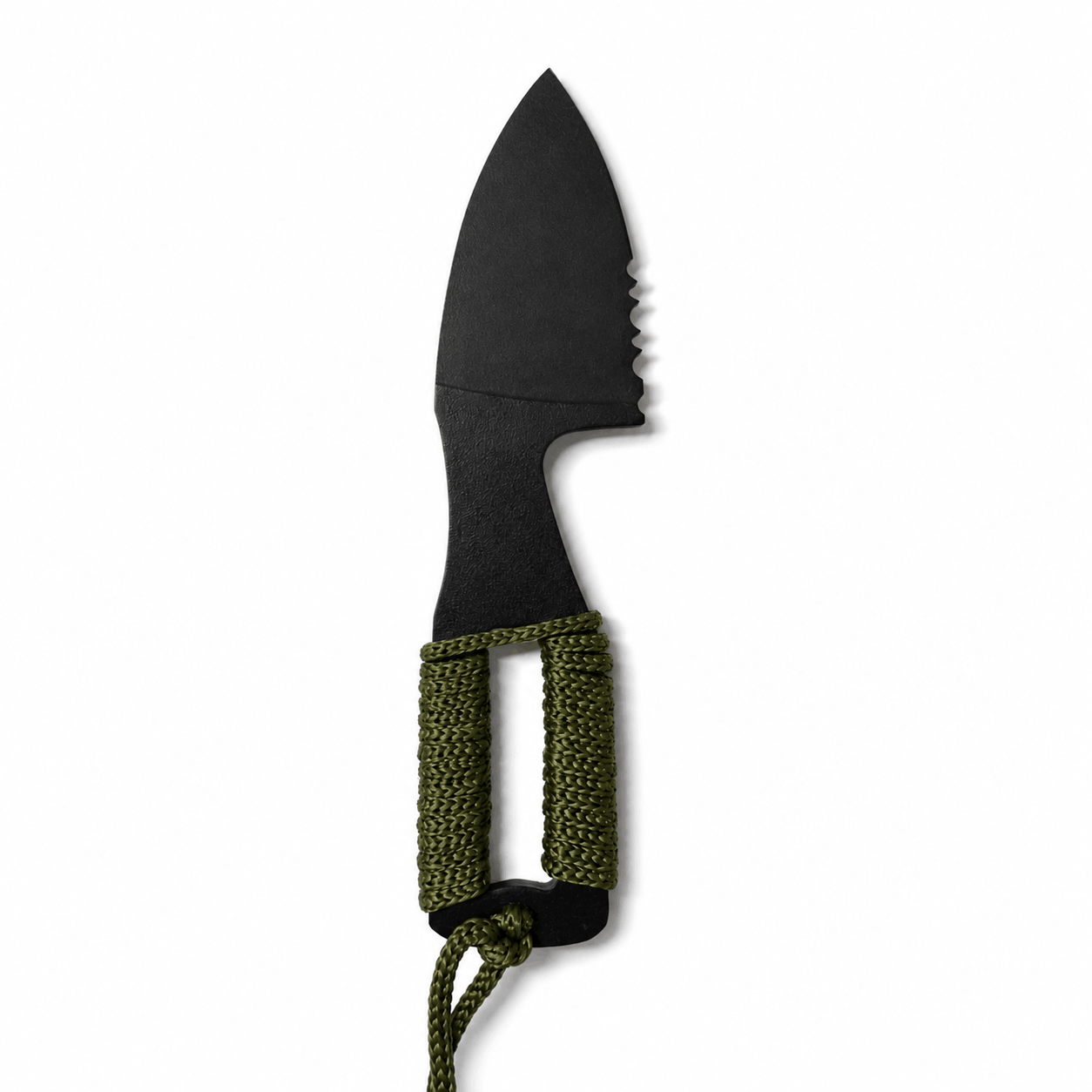 Couteau tactique KEYD Black Airsoft pour cou avec étui