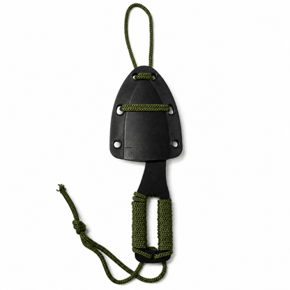 Couteau tactique KEYD Black Airsoft pour cou avec étui