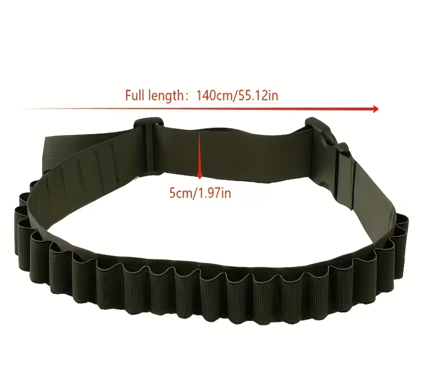 Cartouchière tactique pour calibre 12