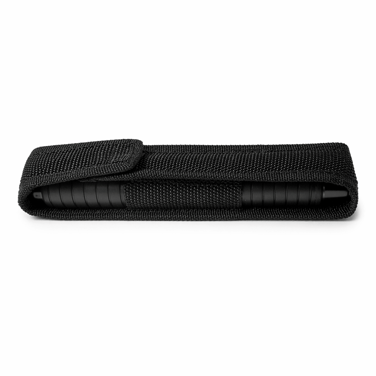 Bâton télescopique en acier Black Airsoft POLICE 60 cm avec étui