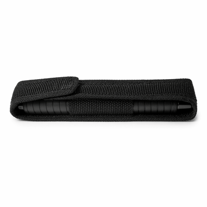 Bâton télescopique en acier Black Airsoft POLICE 60 cm avec étui