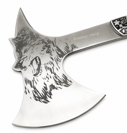 Hache de randonnée Wolf Edge avec étui