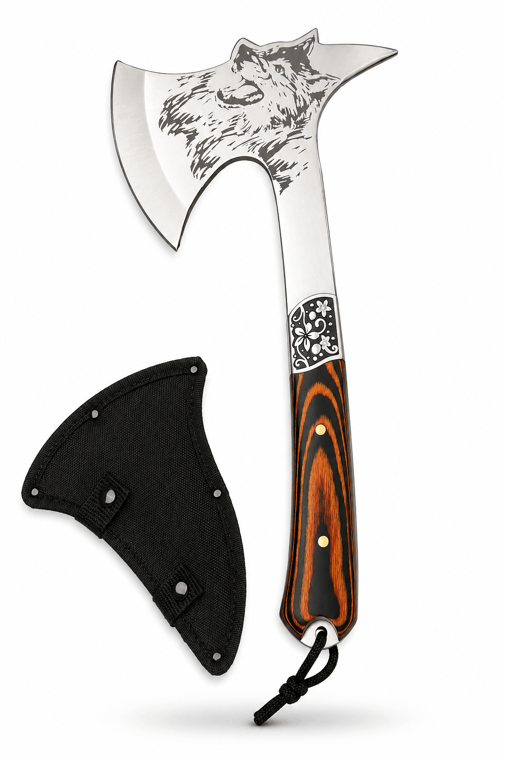 Hache de randonnée Wolf Edge avec étui