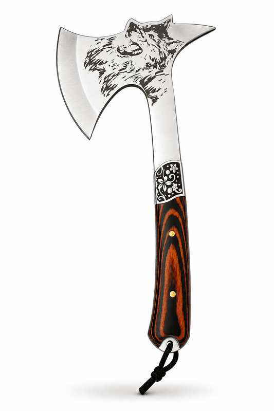 Hache de randonnée Wolf Edge avec étui