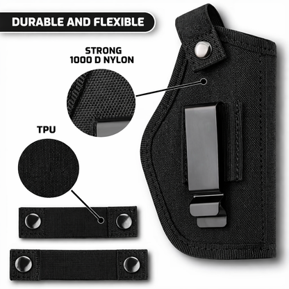 Étui intérieur pour pistolet, noir